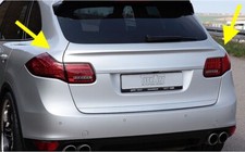 For 10-14 PORSCHE CAYENNE 7P5 - TECHART - REAR ADD-ON LAMP COVER LIP