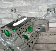 Porsche Panamera 4.8l V8 Motorblock Motortisch Tisch Motor Engine Coffee Table