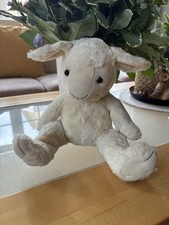 ?Kuscheltier Schmusetier Tcm Winnie Wolle Lamm Schaf Cremeweiß ? Selten
