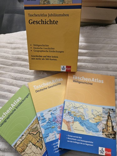 Taschenatlas jubiläumsbox - taschenatlas,