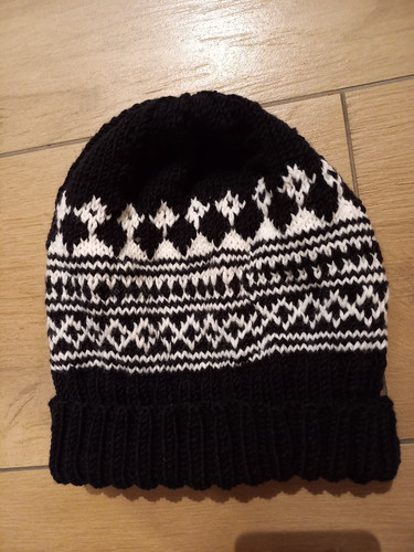 Mütze handgestrickt norweger - handgestrickt,