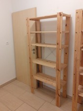 Ikea Lagerregal Kiefer Massiv  5 Böden,wie neue