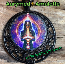 Anhänger Zauber Hexe Talisman Glücksbringer Wicca Frequenz Radionik Oszillator M
