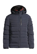 Wellensteyn Polar Midnight Blue XL Neuwertig Mit Kapuze Und Pelz 