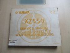 Yamaha XZ 550 Handbuch