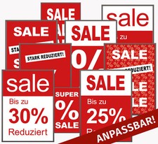SALE Werbung Plakat Poster