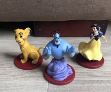 Disney Figuren, 3 Stück, Schneewittchen, Simba und Aladin, 2021