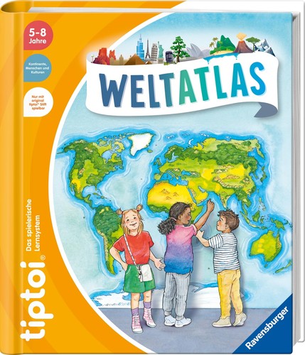 Tiptoi weltatlas german - tiptoi,