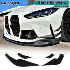 Glanz Schwarz Front Flossen