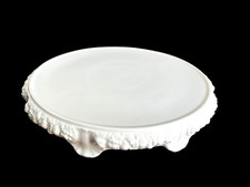 Rosenthal Maria Weiss Tortenplatte Kuchenplatte auf Füßen Ø 31 cm rund 11556