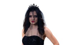 Gothic Schleier mit Diadem