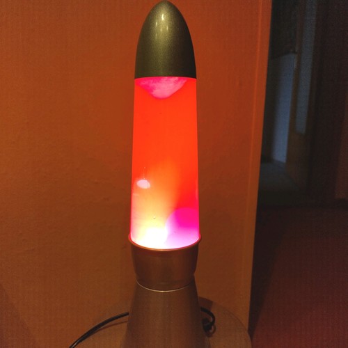 Lava lampe rot - rot, vintage