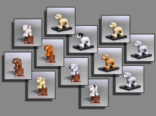 Lego figuren friends - figuren, tiere