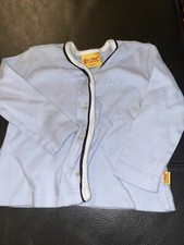 Steiff Strickjacke Gr. 92 Hellblau Fein Pullover Teddy Süß Taufe