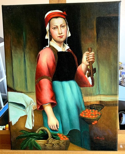 ölgemälde leinwand junge - Ölgemälde,