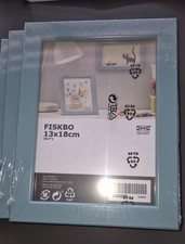 IKEA FISKBO Bilderrahmen  13 x 18 cm  Fotorahmen Bilder Foto Rahmen    NEU/OVP 