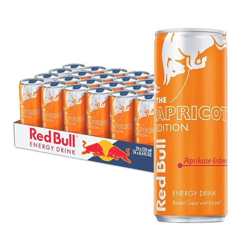 Red bull apricot edition - apricot,