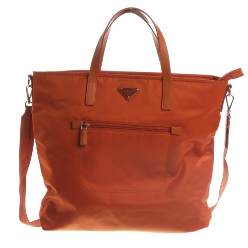 Prada handtasche orange sehr - handtasche,