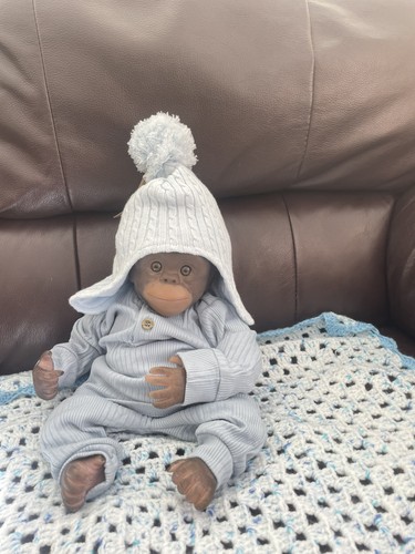 Seltenes reborn baby - reborn, affe