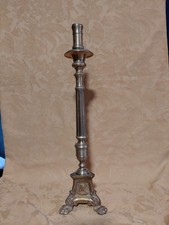 Altarleuchter Kirchenleuchter Messing 44 cm neo-klassizistisch um 1900