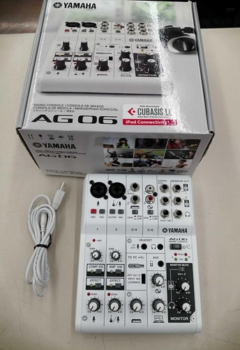 Yamaha ag06 audio interface - yamaha,