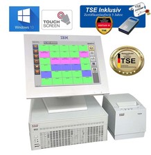 GASTRO RESTAURANT TOUCHSCREEN KASSE+BONDRUCKER KASSENSYSTEM CAFE IMBISS TSE
