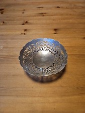 Silberanbietschale Anbietschale 595 Silber Sterling Schale Antikanbietschale
