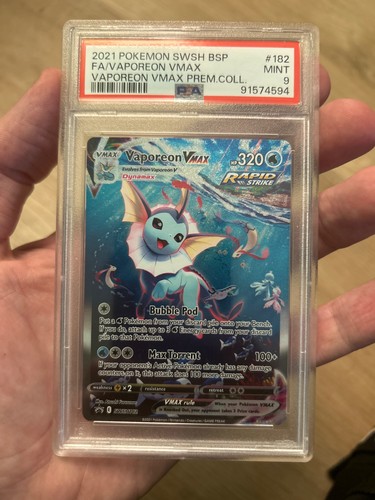 Pokemon karte vaporeon - karte, vmax