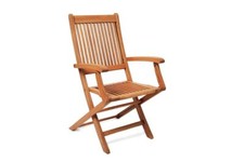 Gartensessel Klappsessel RIO Eukalyptus Holz, wetterfest, 2 STÜCK, 2. WAHL