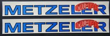 2 x Werbe-Aufkleber Metzeler