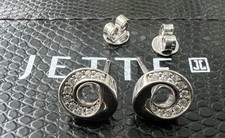 Jette Joop funkelnde Ohrringe