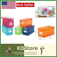 Flip Top Stackable CD Boxes