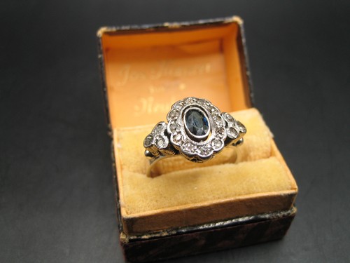 Antiker gold ring 585 - ring,