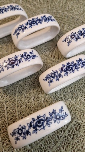6er set servietten ringe - set, servietten-ringe