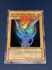 Blue eyes white - blue, dragon