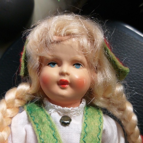 Vintage retro minerva puppe - retro,