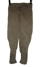 Khujo Stylische Hose/Jeans khaki-olivgrün Waden-Eng Rushose Style Punk Gr W26 *