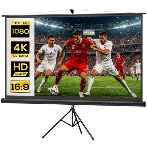 Beamer leinwand mit stativ 221 - leinwand,