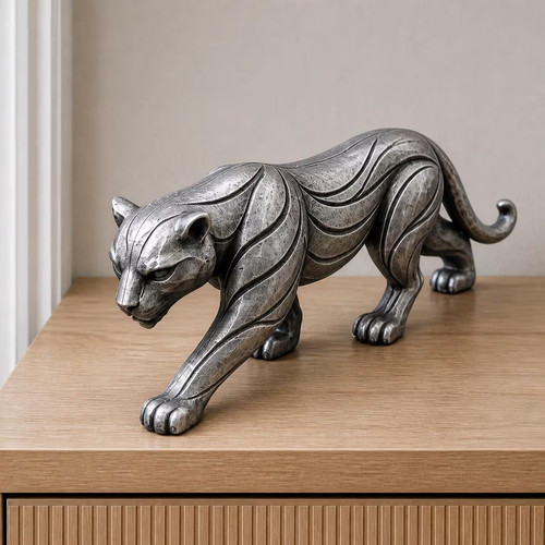 Schreitender panther - panther, –