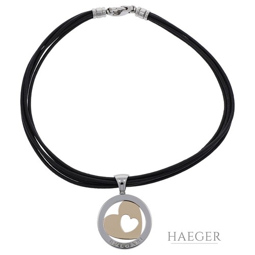 Bulgari tondo heart collier - bulgari,