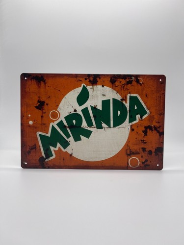 Blechschild mirinda 20x30cm - blechschild,