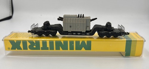 Minitrix tiefladewagen der - -,