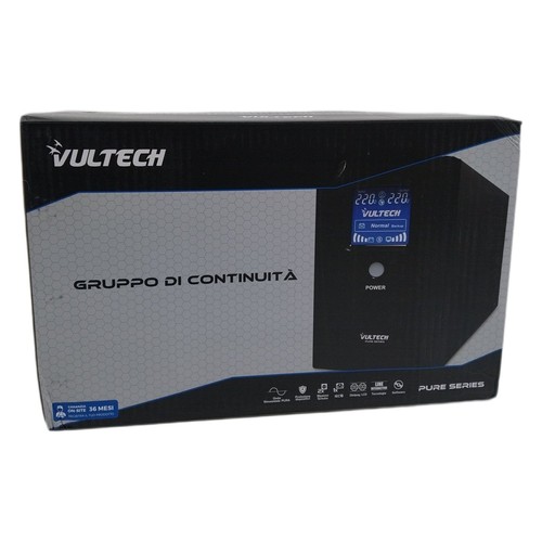 Vultech ups 1000va pure - 1000va,