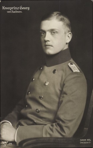 Kronprinz georg von - ak,