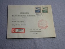 Zeppelinpost Frankfurt - New