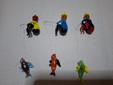 Lauscha Glas Figuren Angler 3