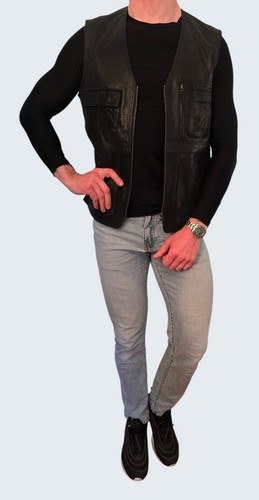 Lederweste leder weste - hm,