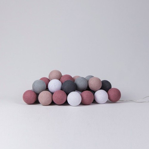 Led lichterkette textilball - led-lichterkette,