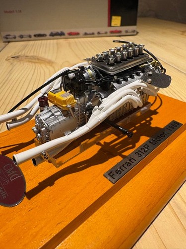 Cmc ferrari 312p engine - cmc, 1/18