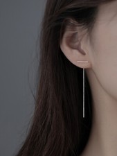 Damen Ohrringe Durchzieher